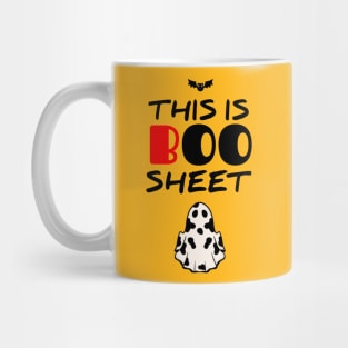 This is boo sheet t-shirt Mug